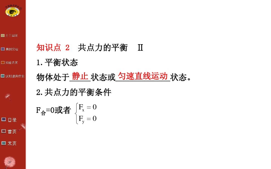 力平衡式傳感器_力 物體的平衡 高考_二力平衡是哪兩個(gè)力