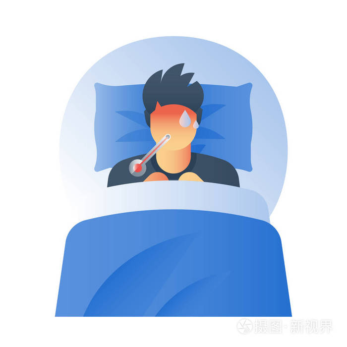敷涼毛巾可以退燒嗎_陽了發燒物理降溫用熱毛巾敷還是涼的呢_物理降溫用熱毛巾敷