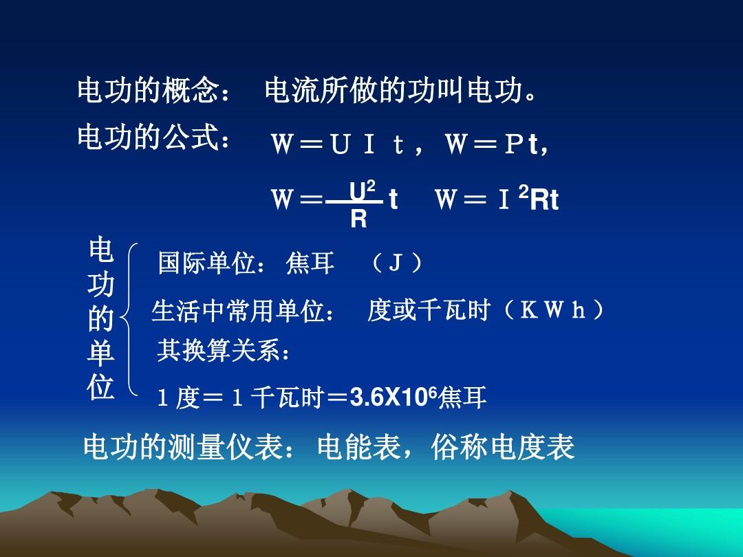電功率教學視頻?_電視功率怎么算_電視里的功率