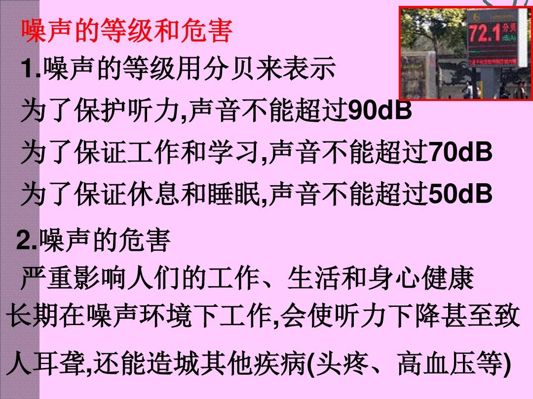 噪聲的危害和控制優(yōu)秀教案_噪聲的教案_噪聲的危害和控制教學(xué)目標
