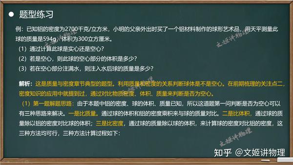 密度與質量的關系
