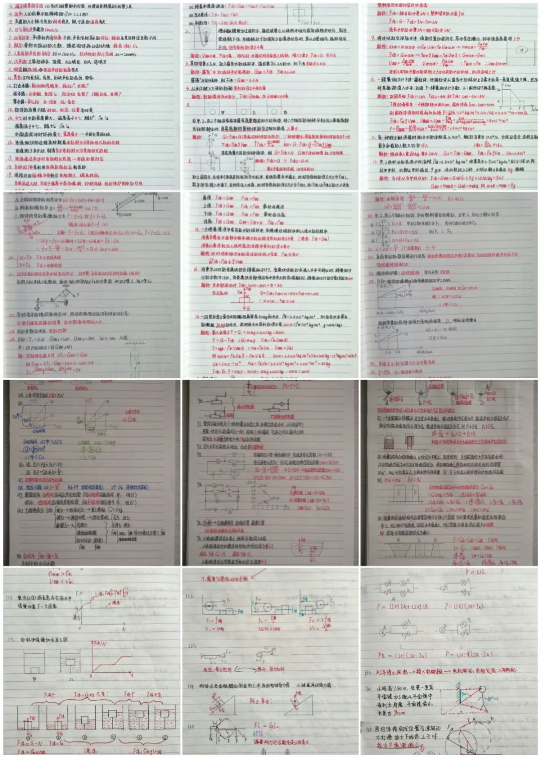 物理九年級(jí)電學(xué)題目及答案