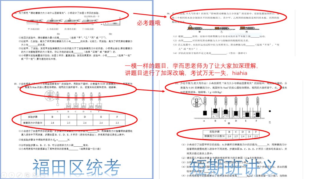 學而思初中物理講義