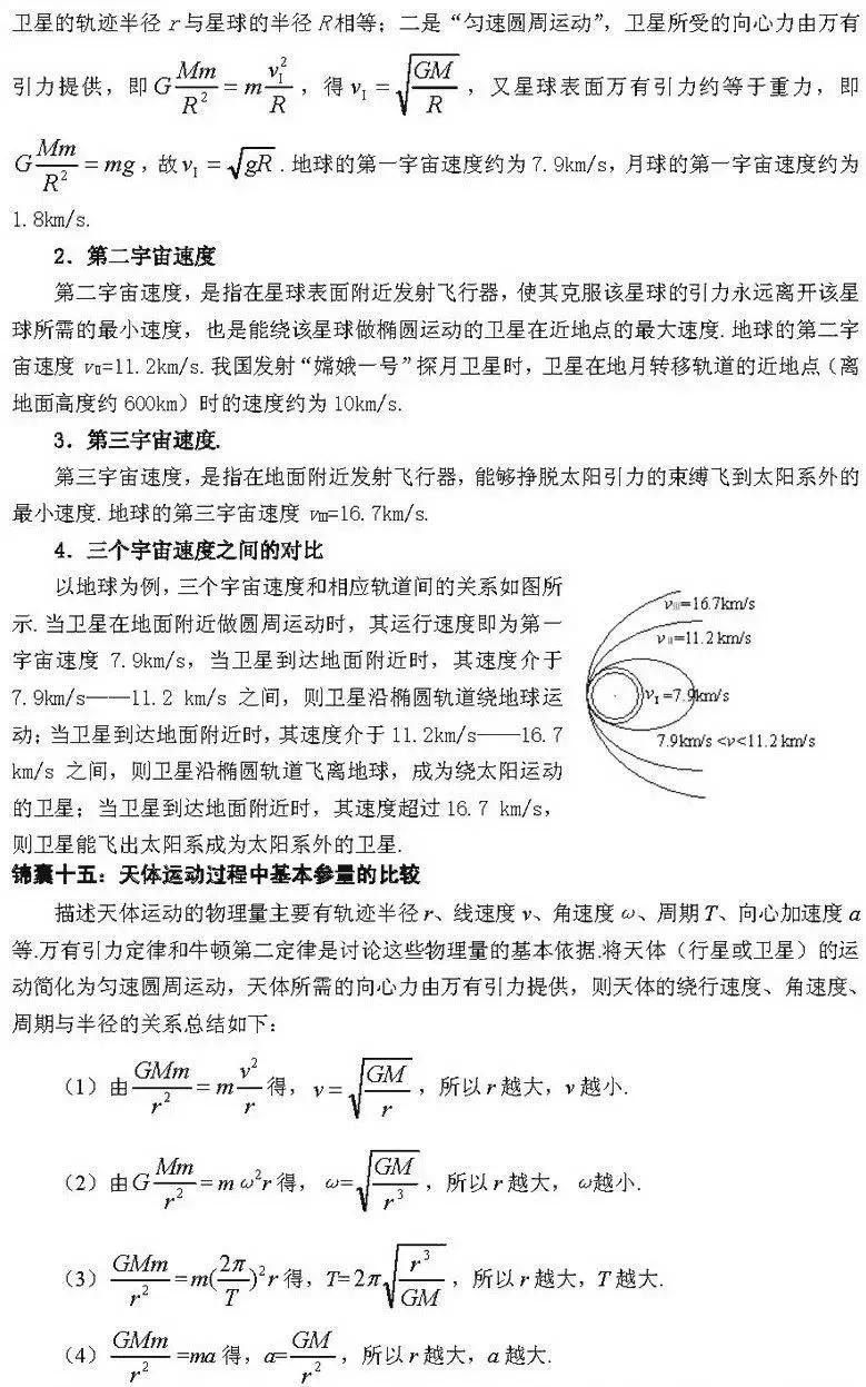 高中物理的動能知識點