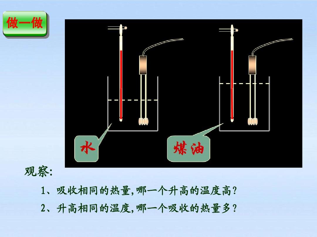 初中物理九年級下冊比熱容說課稿及教學反思