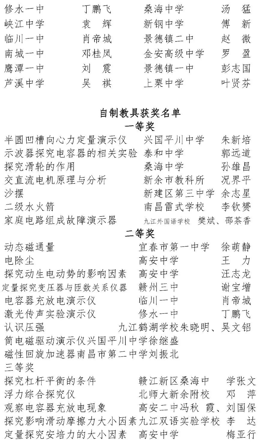 高中物理板書設計十種