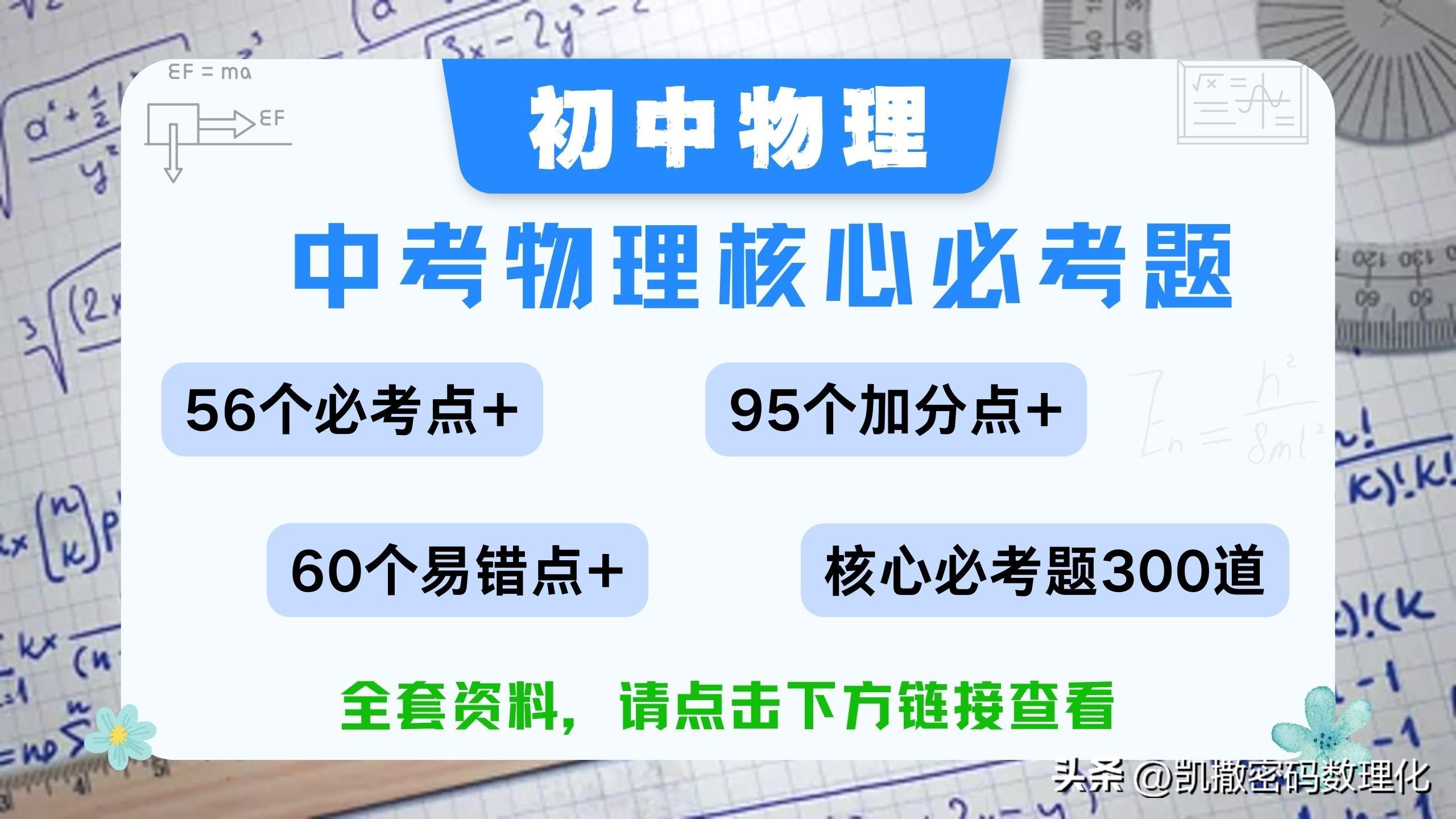 初中物理五個板塊