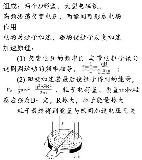 高中物理電場磁場