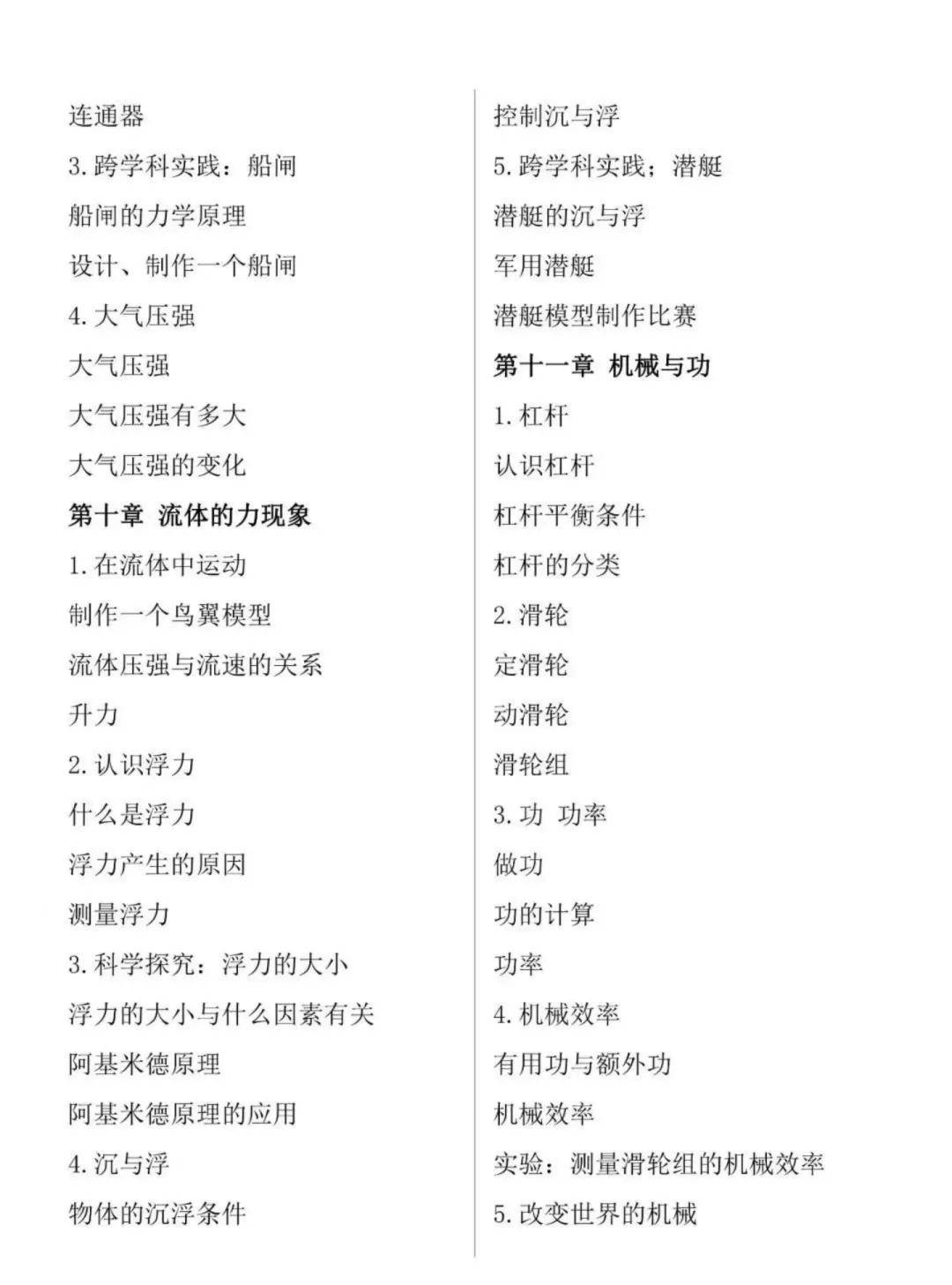 初中物理電學基礎知識