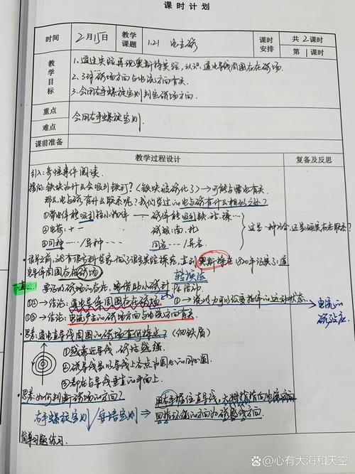 電生磁教學設計：教學目標、重點難點與教學方法全解析