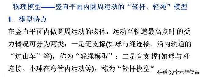 高中物理實驗知識點總結