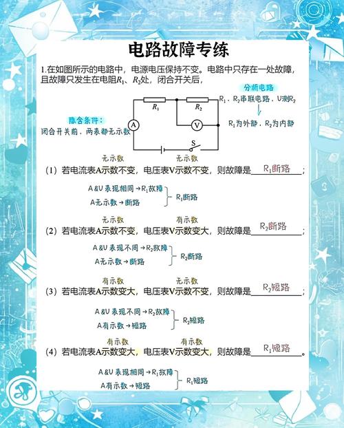 初中物理電學基礎