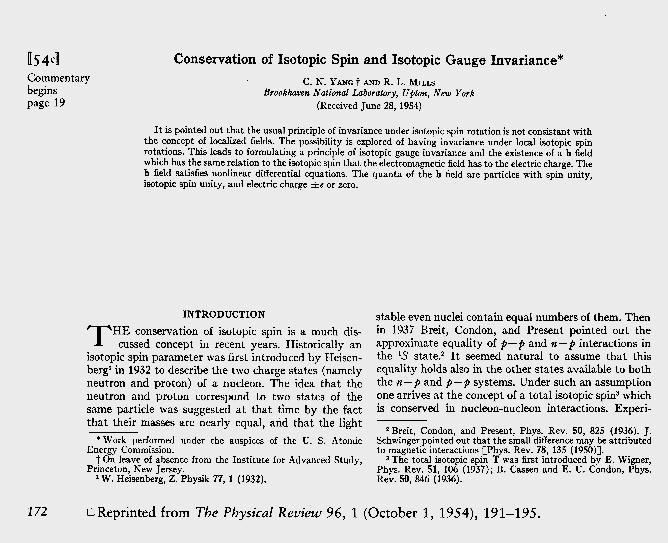 偉大的物理學家楊振寧