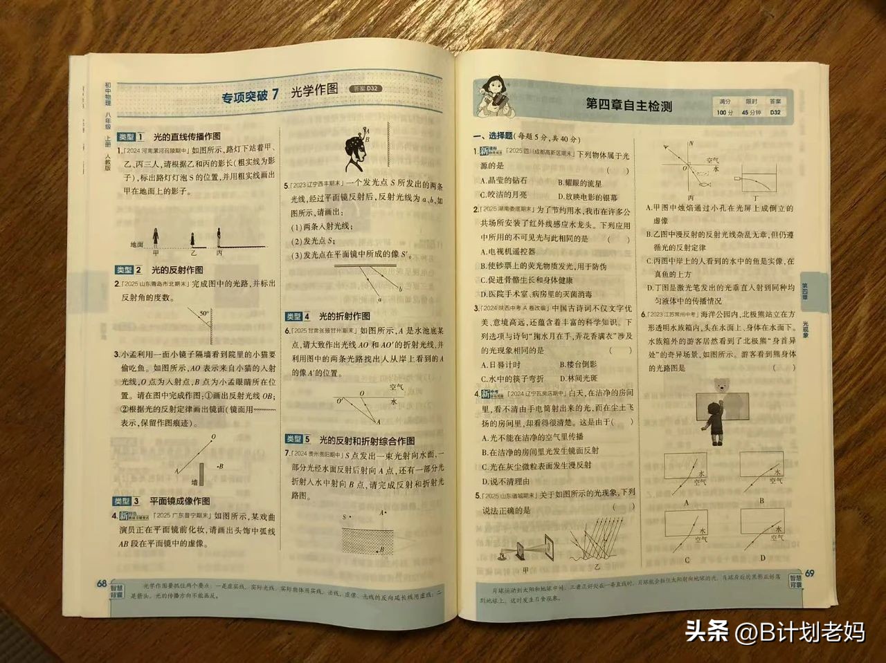 高中物理課程光學實驗