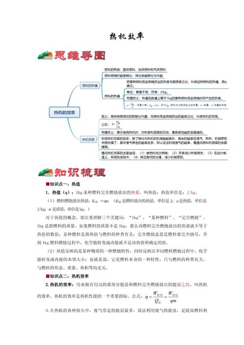 初中物理知識點全總結