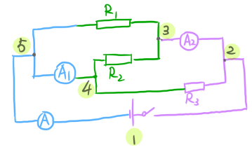 初中物理簡化電路圖