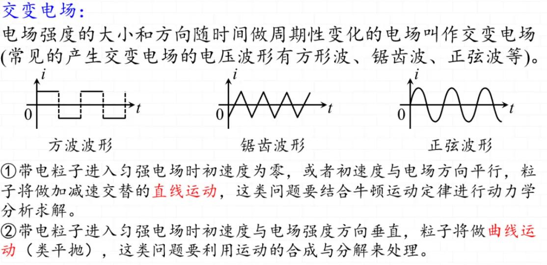 高中物理電場問題題目