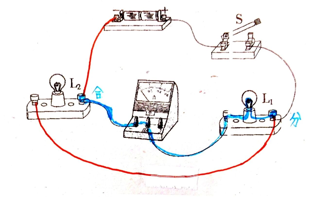 初中物理電路畫圖題