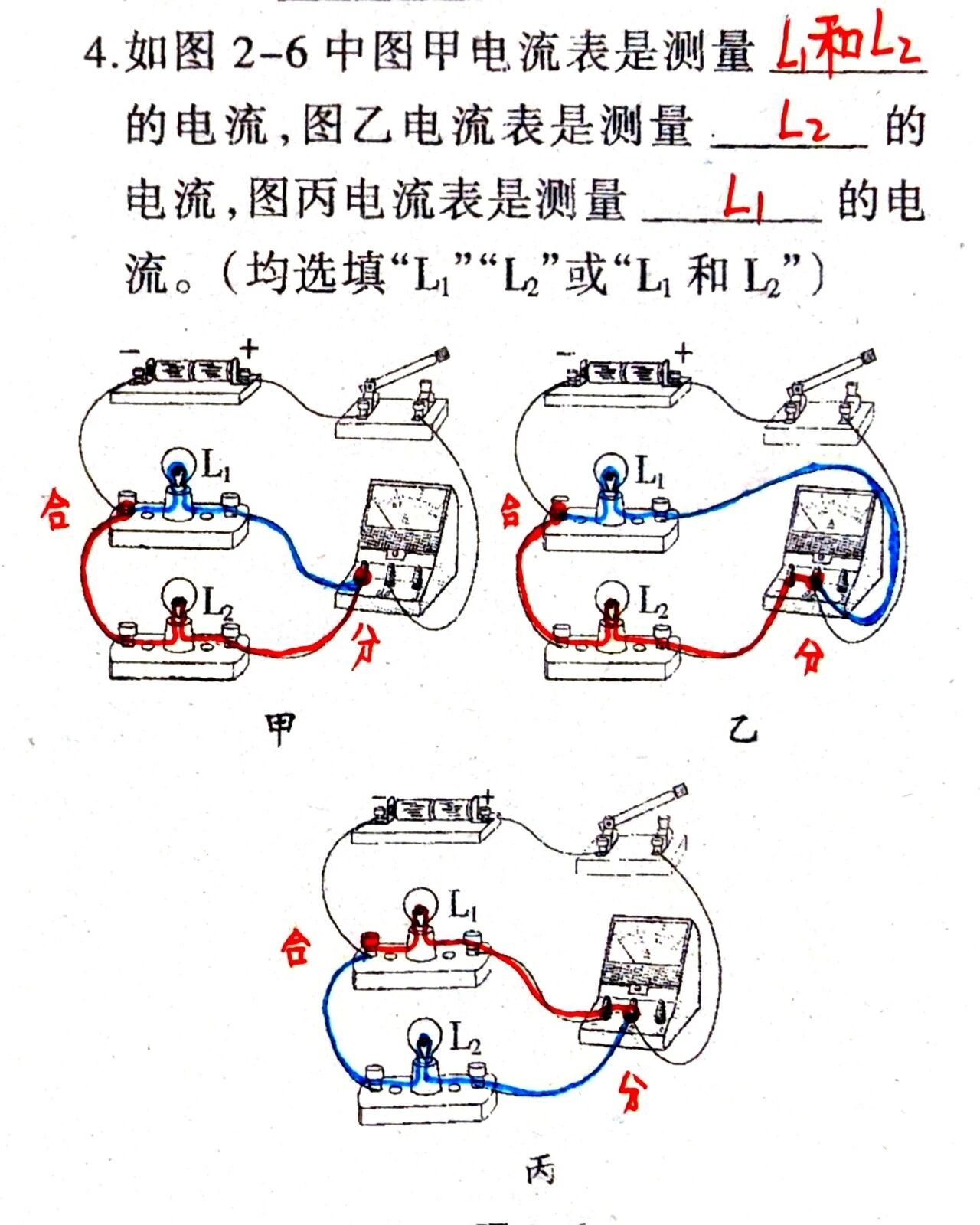 初中物理電路畫圖題