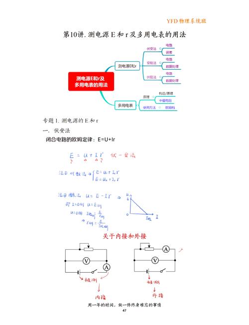 高中物理電池測量