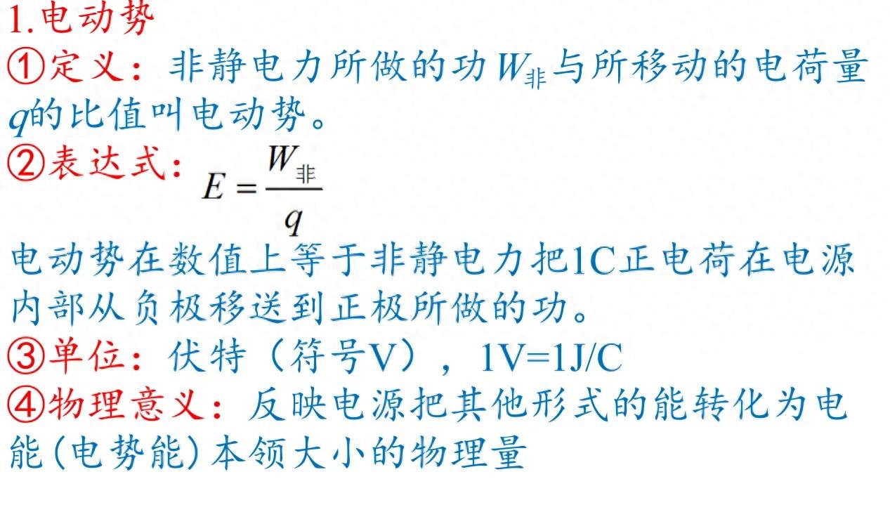 高中物理 電學(xué)