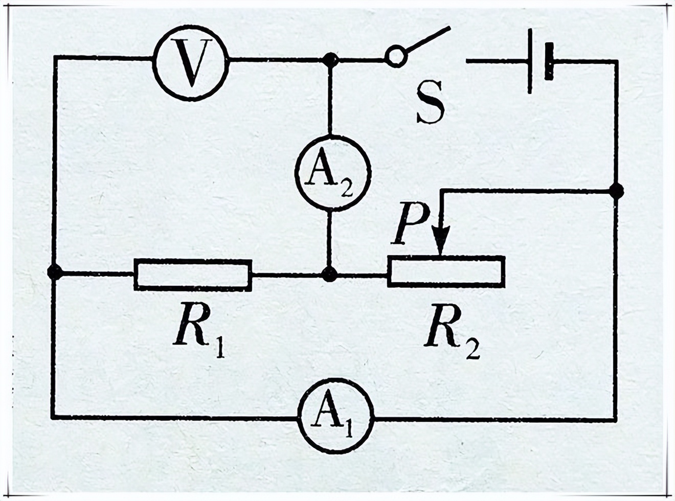 初中物理電學實驗圖解