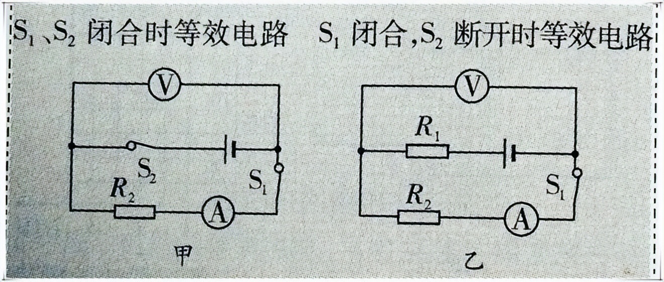 初中物理電學實驗圖解