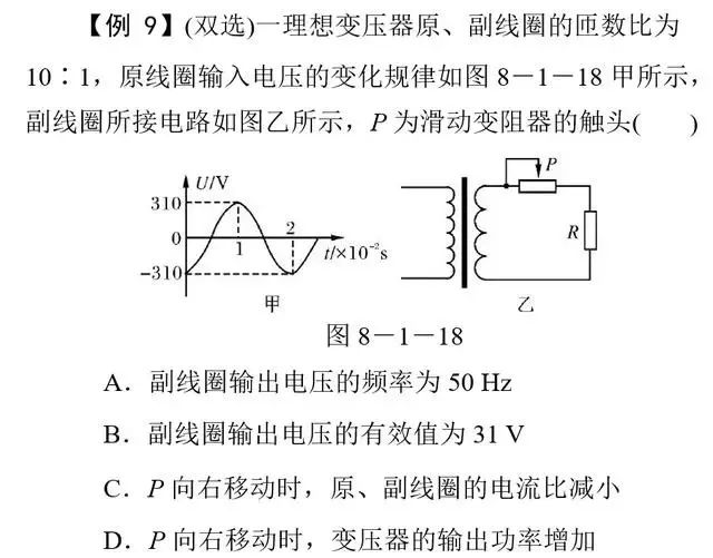 高中物理典型例題集錦