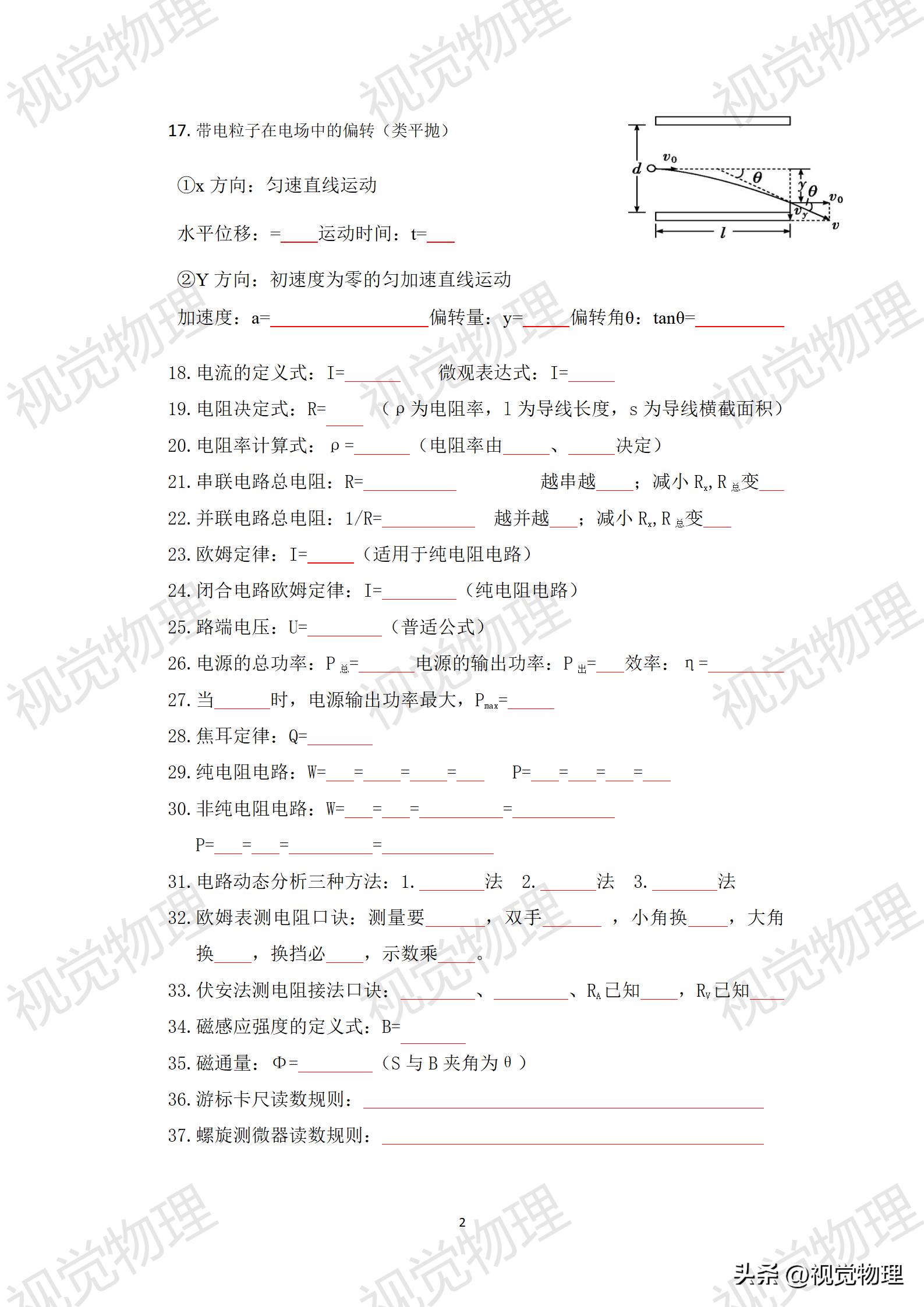 高中物理典型例題集錦高中物理典型例題集錦