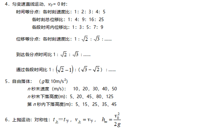 高中物理歷史常識(shí)