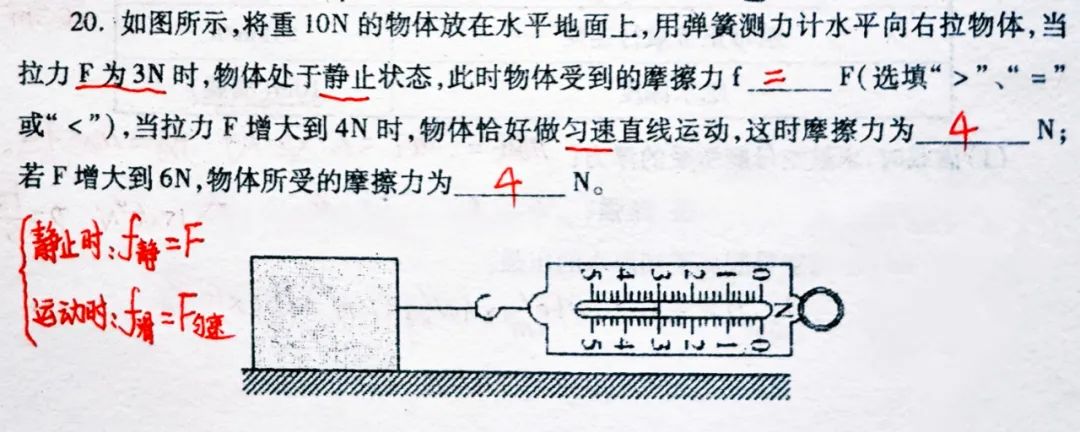 初中物理平衡測(cè)試