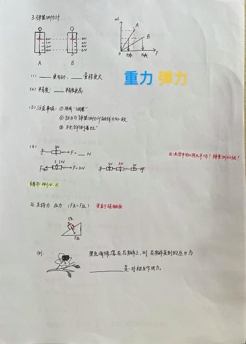 初中物理力學(xué)試講