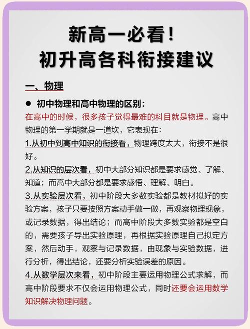 初中物理高中物理