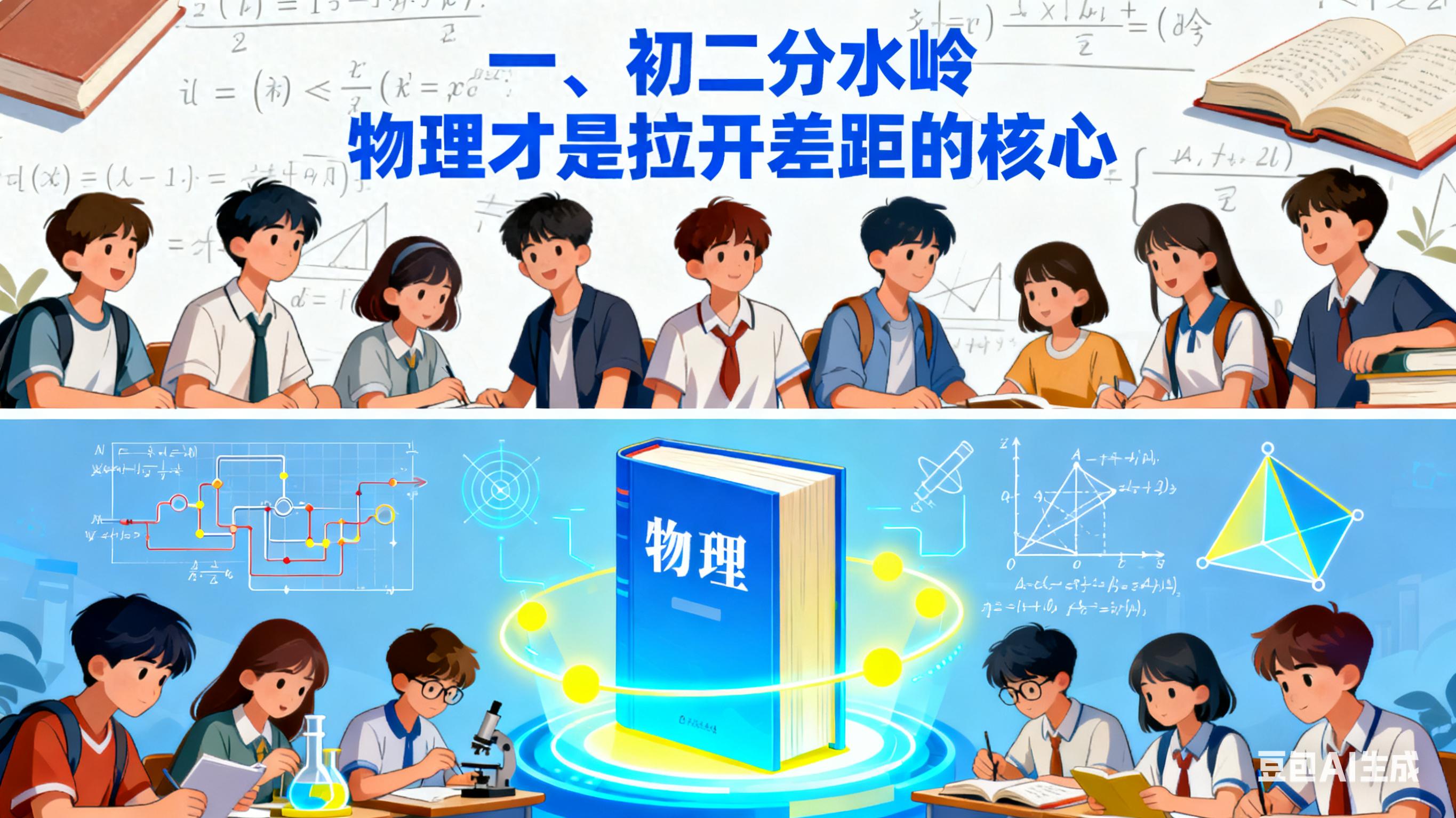 初中初二物理超關鍵！學好能帶動全科，這樣學才高效