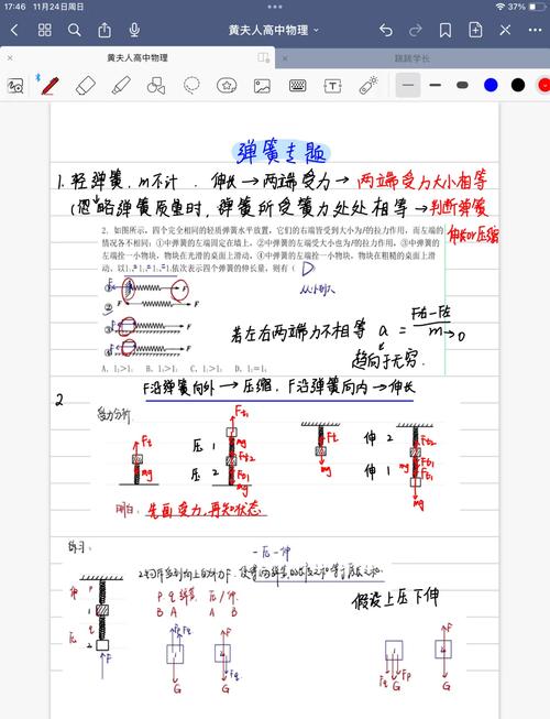 初中物理彈力公式