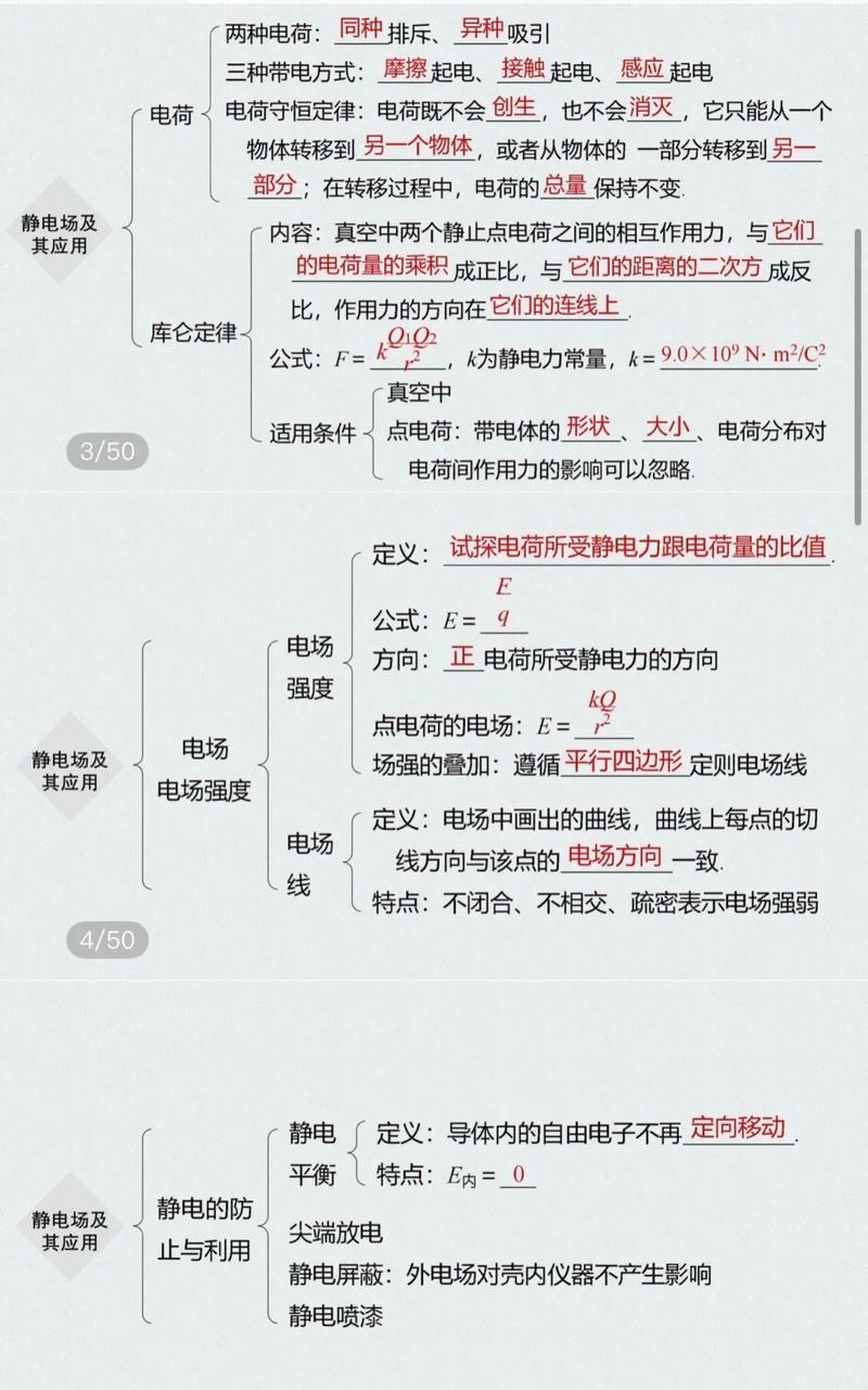 高中物理電磁場電荷平衡