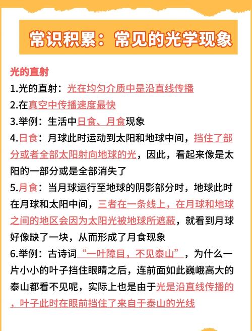 日食光線初中物理